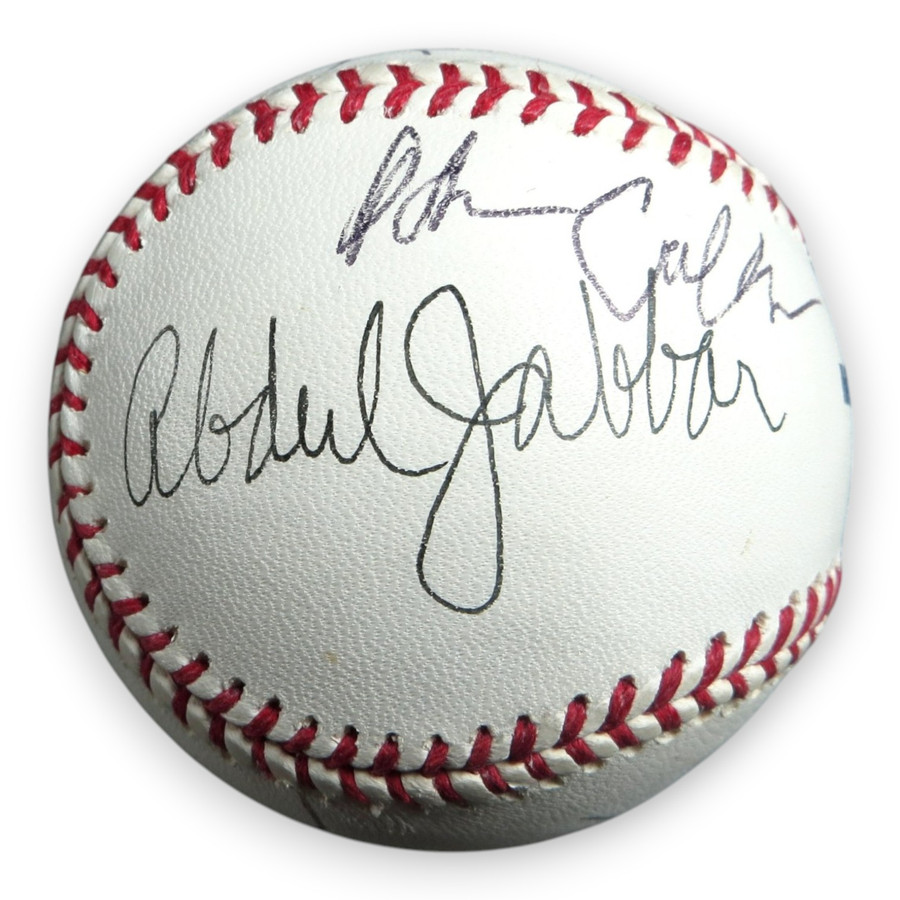 Legends & Stars Signed Autographed Baseball Abdul-Jabbar Cey Astin JSA ZZ48204