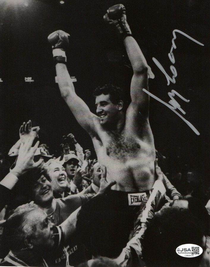 Gerry Cooney Signed Autographed 8X10 Photo Post Fight Celebration JSA CM68479