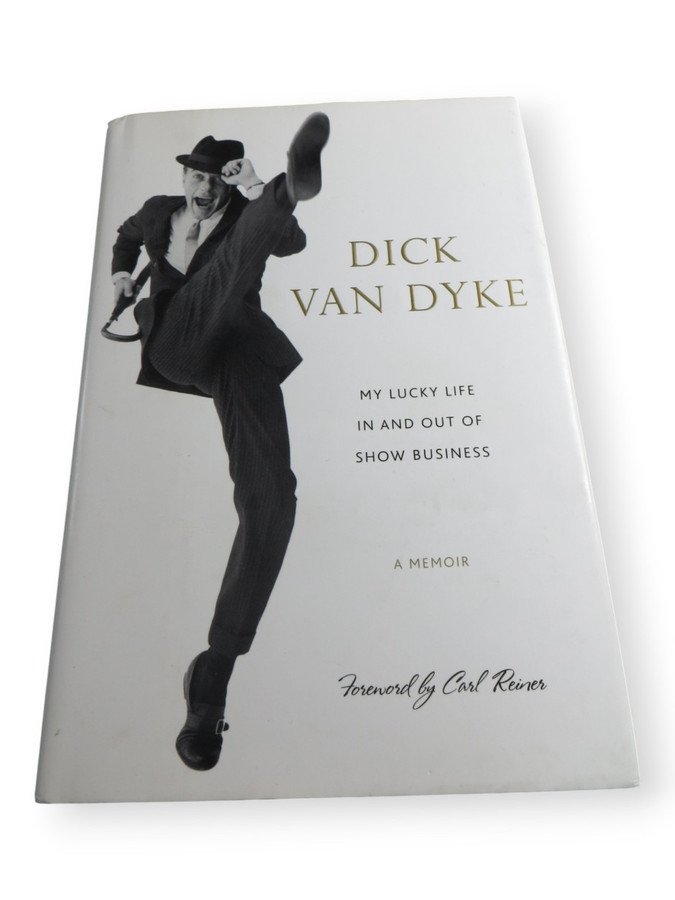 Dick Van Dyke Signed Autographed Book My Lucky Life Inscribed JSA CR33420
