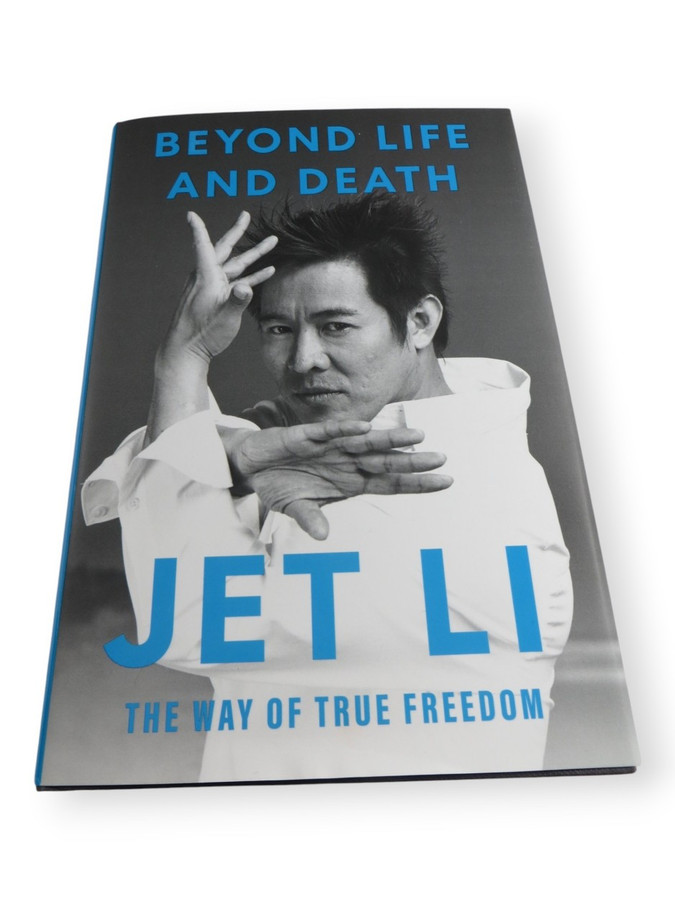 Jet Li Signed Autographed Hardcover Book Beyond Life and Death JSA COA