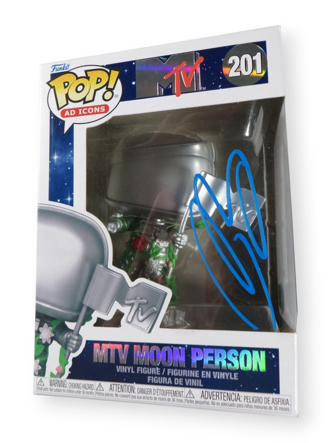Joe Bonamassa Signed Autographed Funko POP! Figure MTV Moon Person BAS BW76780