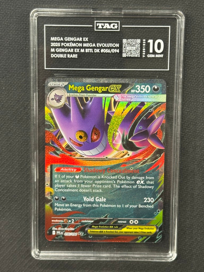 Mega Gengar EX  Pokemon Mega Evolution Battle Deck Promo TAG 10 V3281828 #56