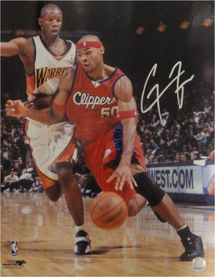 Corey Maggette Signed Autographed 16x20 Photo Los Angeles Clippers Dribble Ball