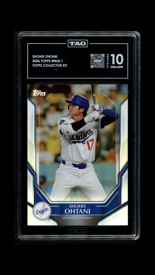 Shohei Ohtani 2026 Topps Collector Kit  Graded TAG 10 Gem Mint #MLB-1 T7574993