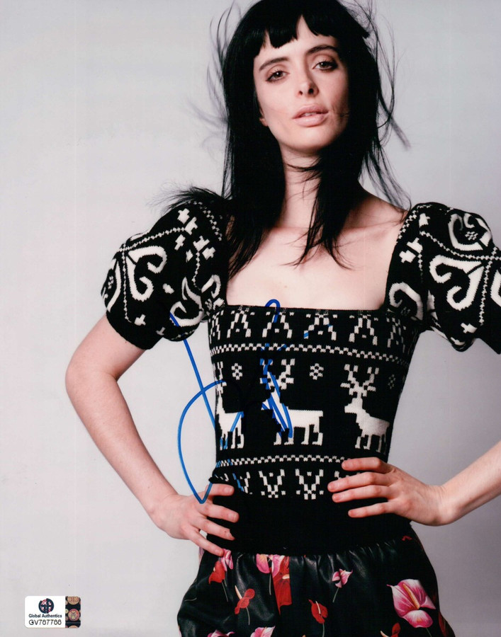 Krysten Ritter Signed Autographed 8X10 Photo Sexy Sweater and Skirt GV787788