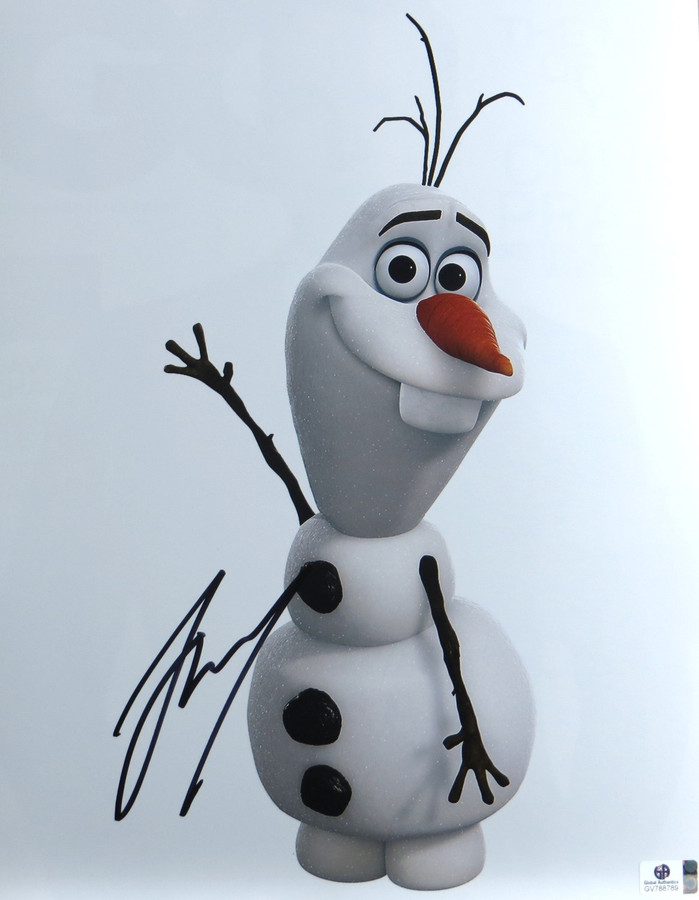 Josh Gad Signed Autographed 11X14 Photo Frozen Voice of Olaf GV788789