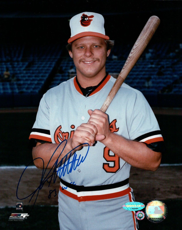 John Stefero Signed 8X10 Photo "83 WSC" Autograph Baltimore Orioles MLB COA