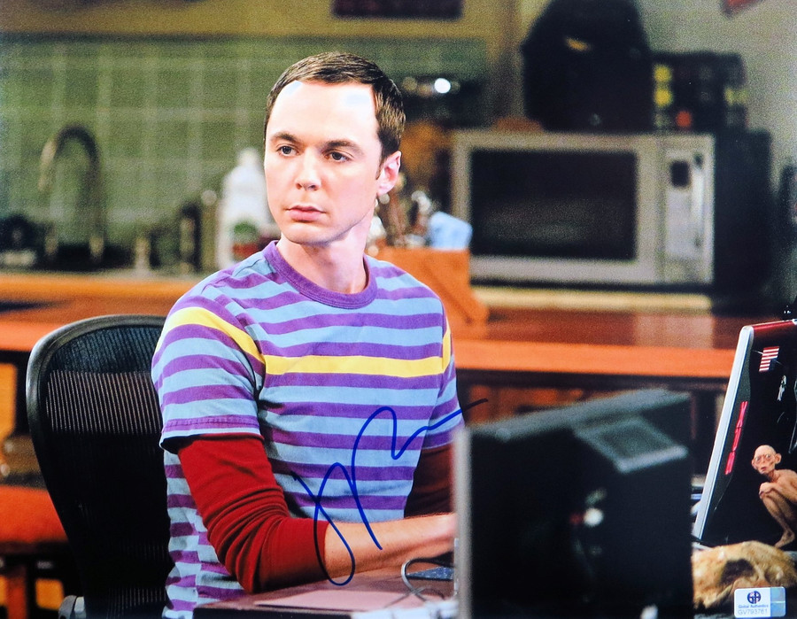 Jim Parsons Signed Autographed 11X14 Photo Big Bang Theory Sheldon GV793761