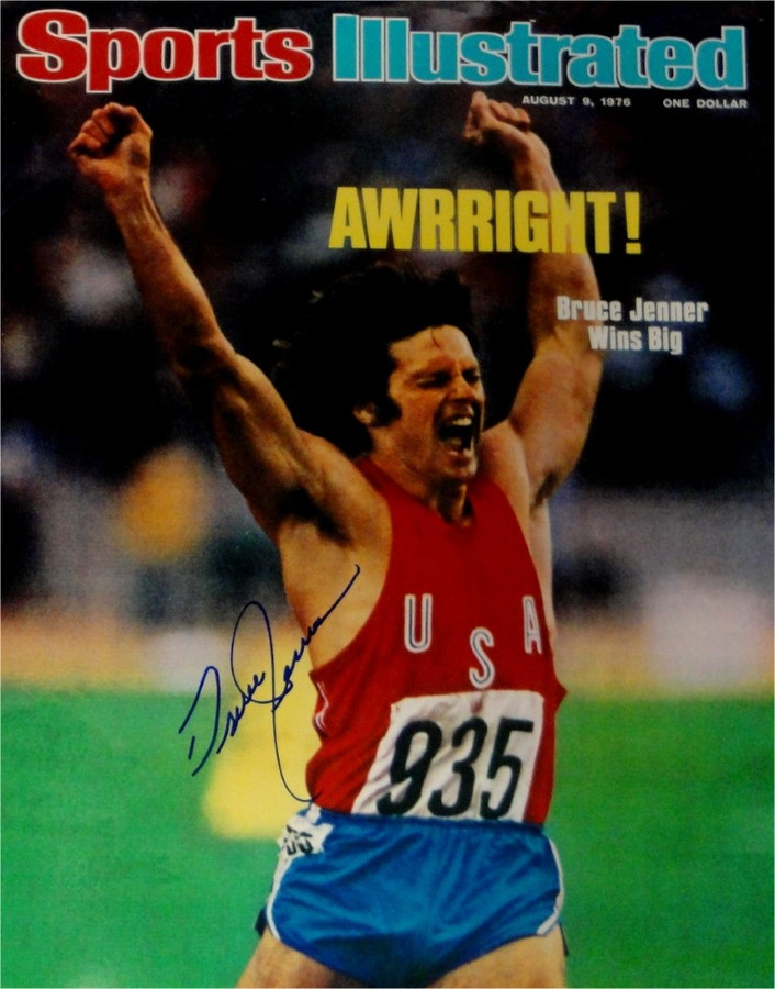 Bruce Jenner Signed Autograph 16x20 Photo Olympic Gold Medal Kardashians Caitlyn