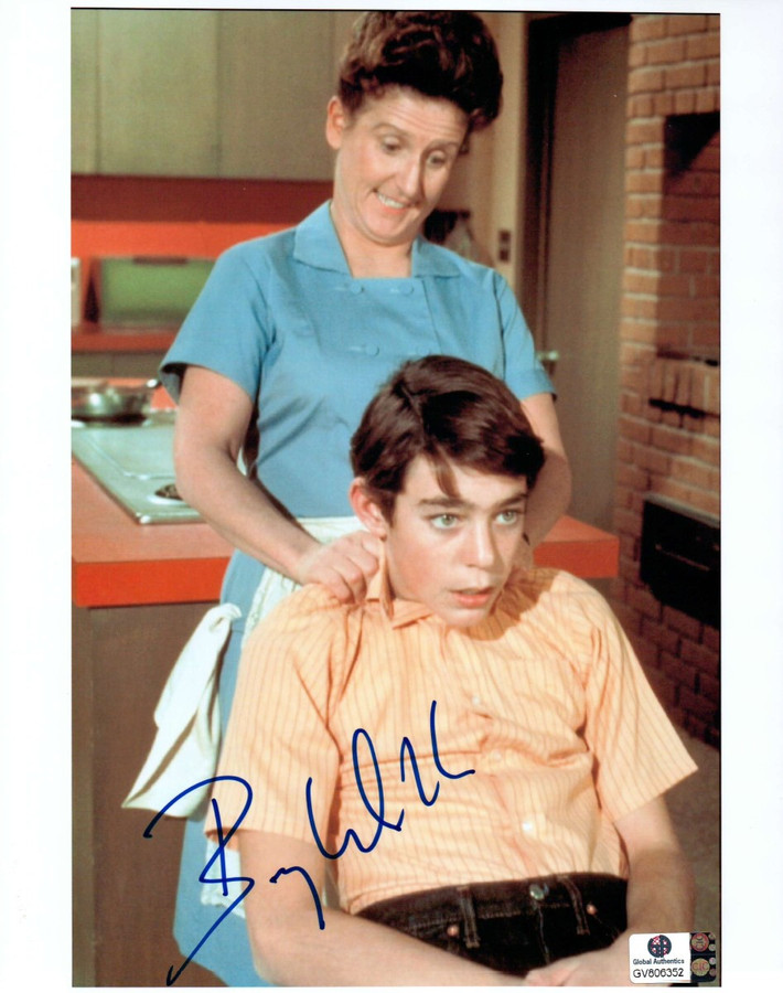 Barry Williams  Signed Autographed 8X10 Photo The Brady Bunch with Alice 806352