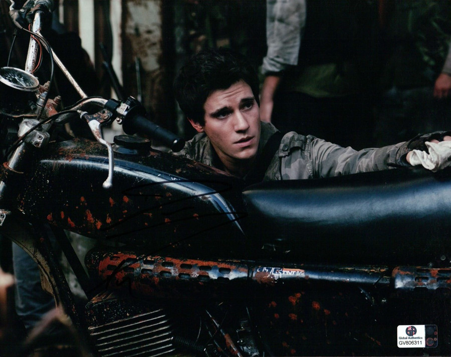 Drew Roy Signed Autographed 8X10 Photo Falling Skies Motorcycle GV806311