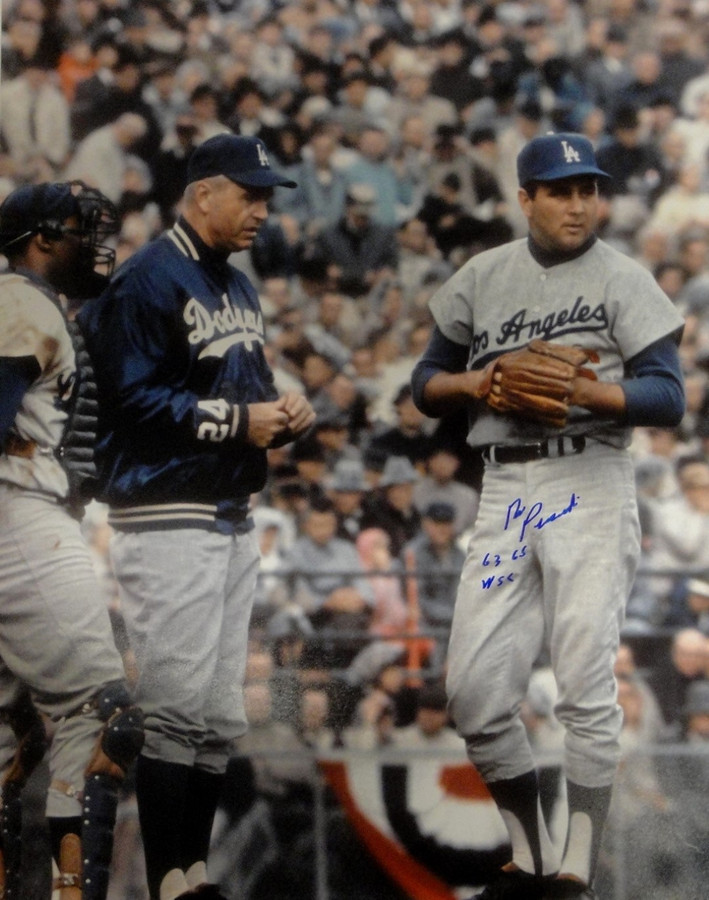 Ron Perranoski Hand Signed Autographed 16x20 Los Angeles Dodgers Photo 63 65 WSC