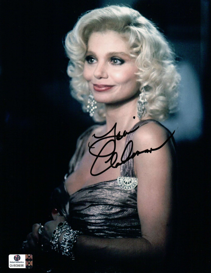 Loni Anderson Signed Autographed 8X10 Photo WKRP Vintage Sexy Dress GV809936