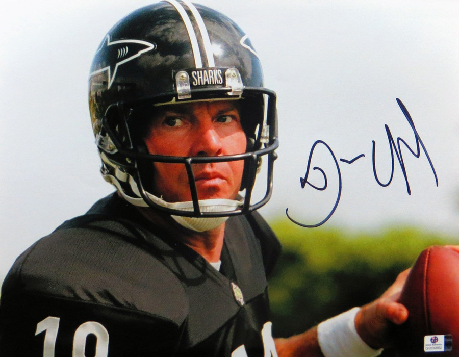 Dennis Quiad Signed Autographed 11X14 Photo Any Given Sunday Passing GV809662