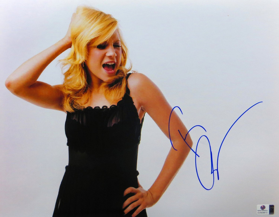 Brittany Snow Signed Autographed 11X14 Photo Sexy Gorgeous Black Dress GV809672