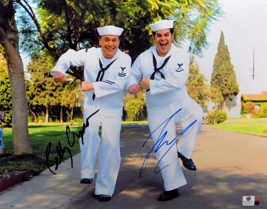 Billy Crystal/Josh Gad Signed Autographed 11X14 Photo The Comedians GV809813