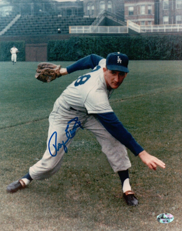 Roger Craig Signed 8X10 Photo Autograph LA Dodgers at Wrigley Pose Auto COA