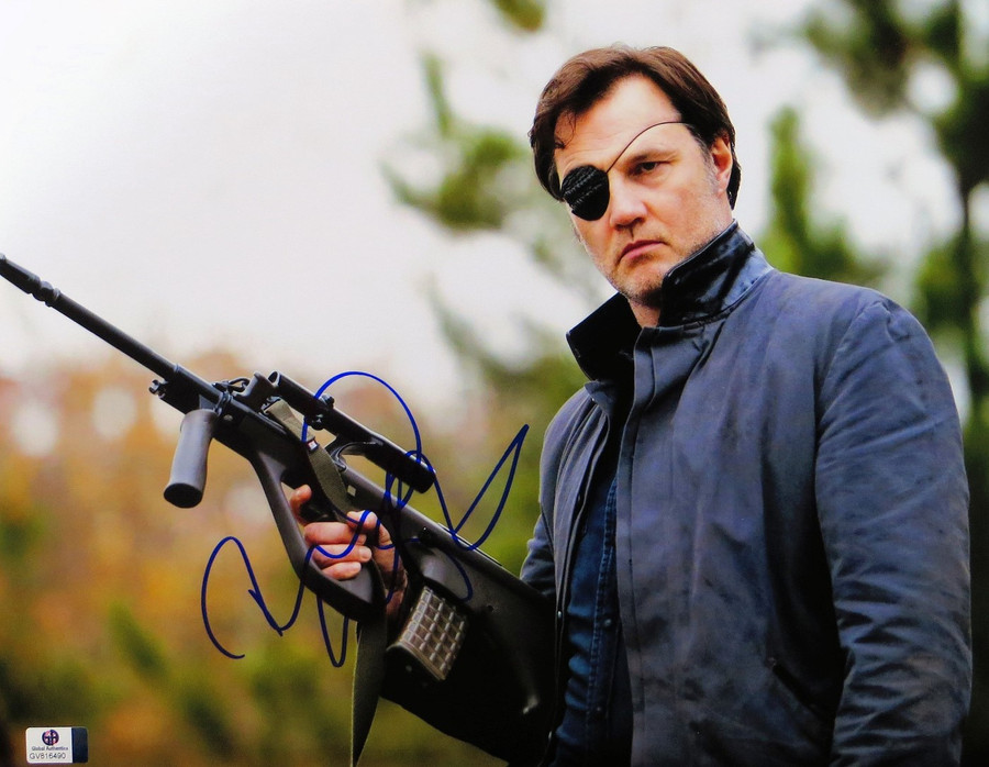 David Morrissey Signed Autographed 11X14 Photo The Walking Dead GV816490