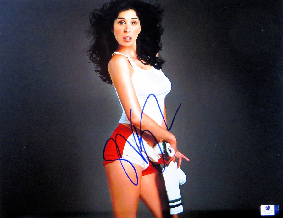 Sarah Silverman Signed Autographed 11X14 Photo Sexy Stuffing Socks GV816525