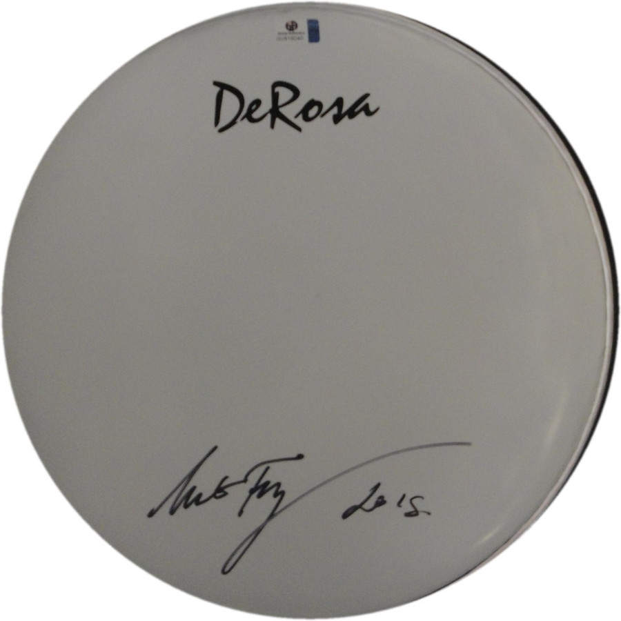 Martin Fry Hand Signed Autographed 10" Drumhead Drum-Head Zillionare GA 816040