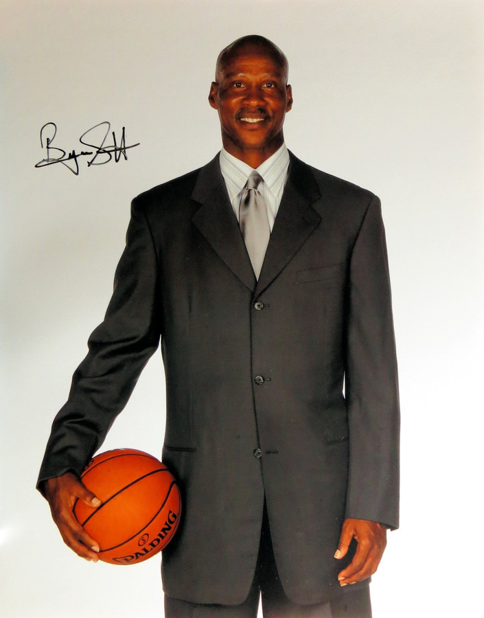Byron Scott Signed Autographed 16X20 Photo LA Lakers Coach in Suit COA