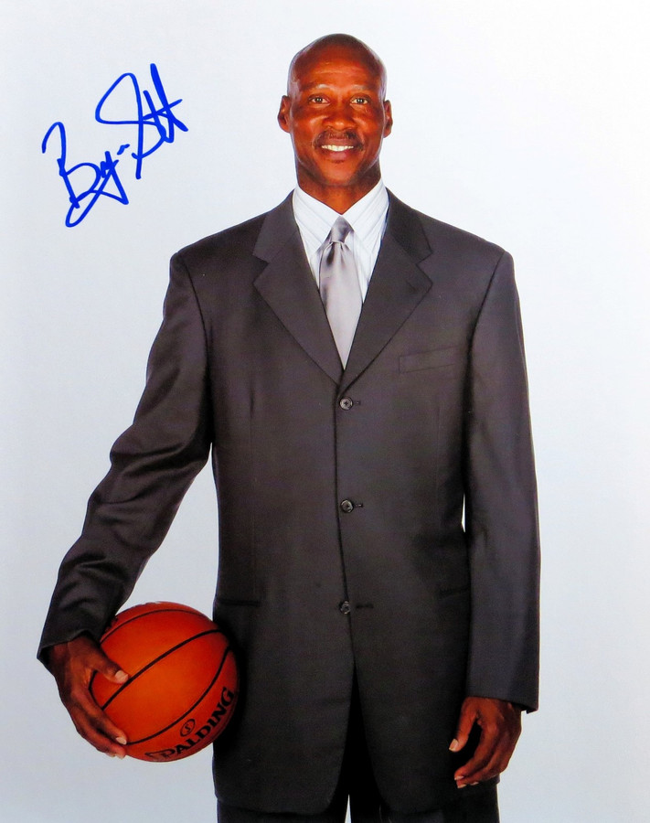 Byron Scott Signed Autographed 11X14 Photo Lakers Coach Classic in Suit COA