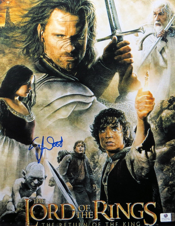 Elijah Wood Signed Autographed 11X14 Photo Lord of the Rings Frodo GV822748