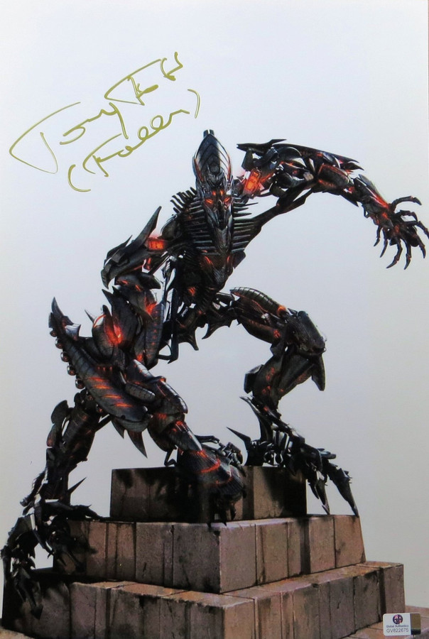 Tony Todd Hand Signed 10X15 Photo Transformers voice of "The Fallen" JSA T59440