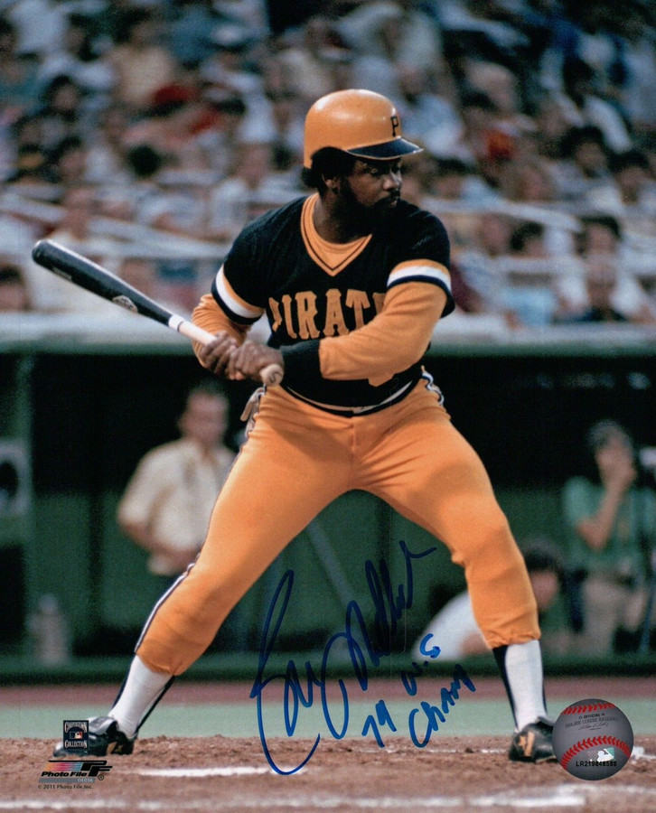 Bill Madlock Signed 8X10 Photograph "79 W.S. Champ" Auto Pre-Swing Pirates COA