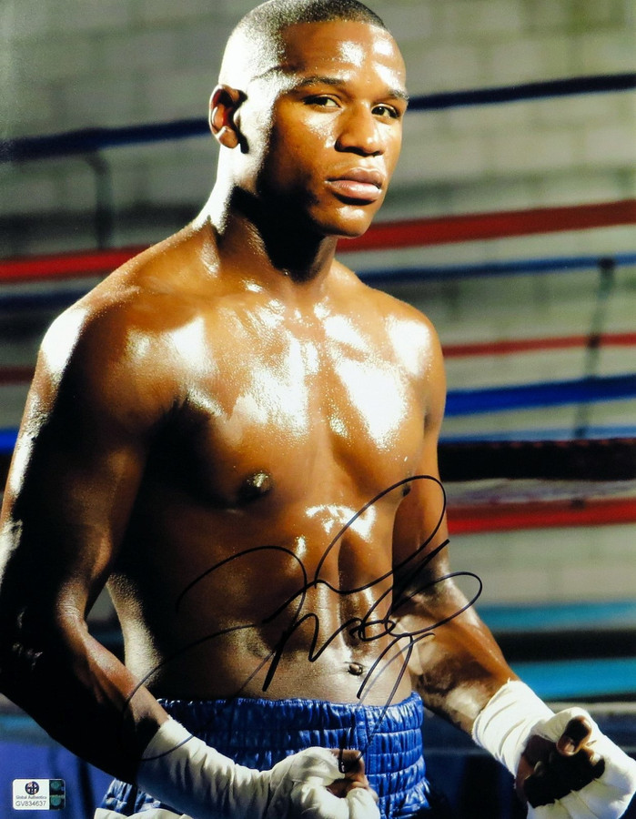 Floyd Mayweather Jr Signed Autographed 11X14 Photo Champion Sexy