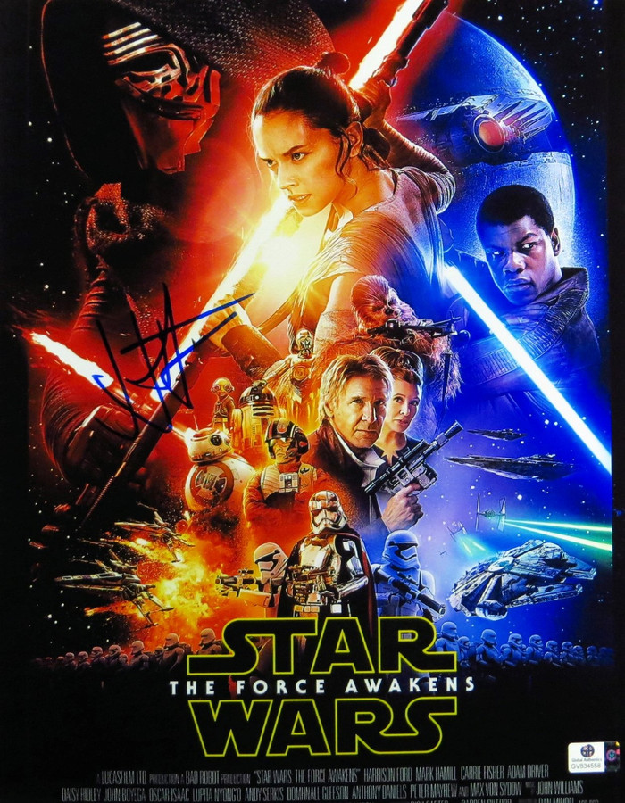 J.J. Abrams Signed Autographed 11X14 Photo Star Wars: The Force Awakens GV834558