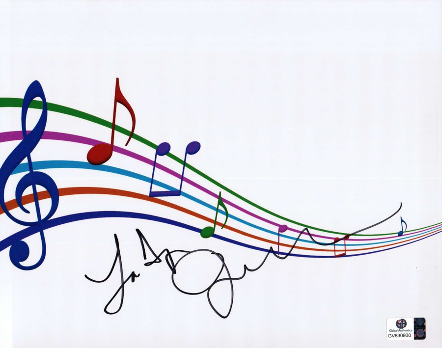 La Toya Jackson Signed Autographed 8X10 Photo Musical Notes Image GV830930