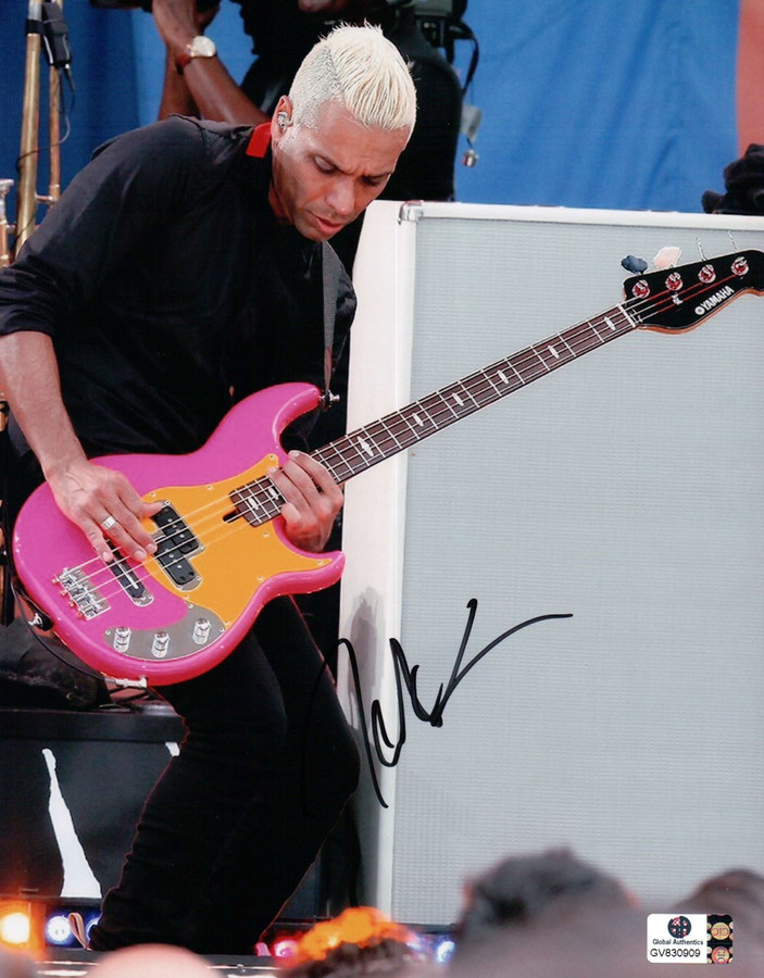 Tony Kanal Signed Autographed 8X10 Photo No Doubt Bassist Performing GV830909