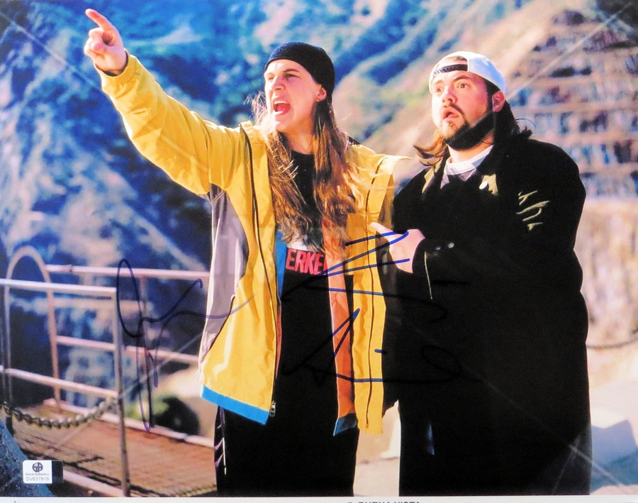 Kevin Smith/Jason Mewes Signed Autographed 11X14 Photo Jay and Silent Bob 837818