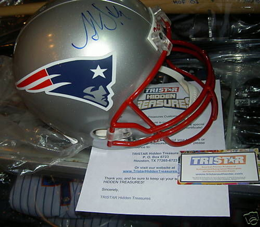Antowain Smith Auto Full Size Replica Helmet Tristar