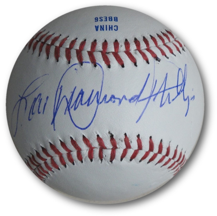 Lou Diamond Phillips Signed Autographed Hand Signed Official League Baseball PSA