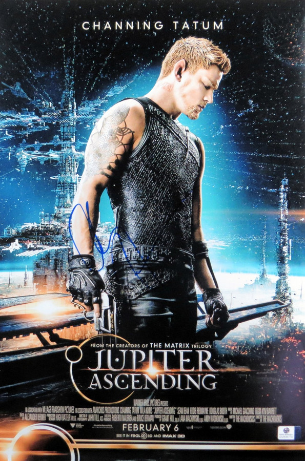 Channing Tatum Signed Autographed 12X18 Photo Jupiter Ascending