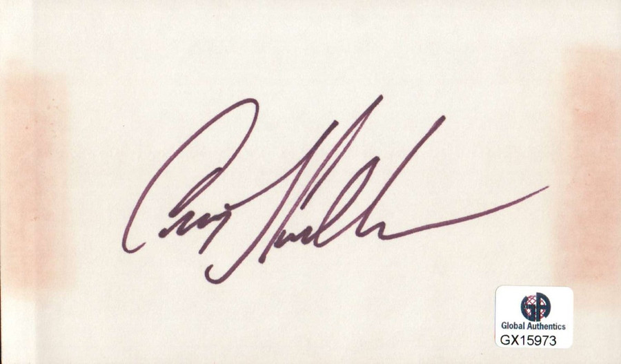 Craig Stadler Signed Autographed Index Card PGA Golf Legend Masters GX15973