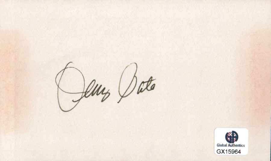 Jerry Pate Signed Autographed Index Card PGA Golf Legend Masters GX15964