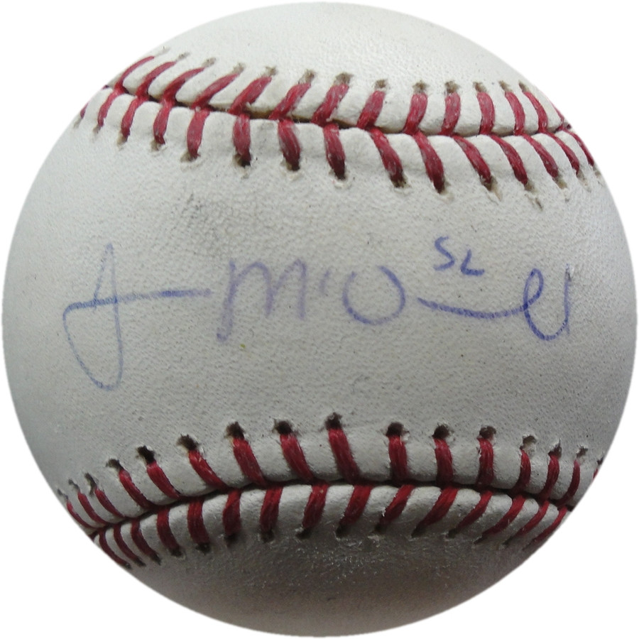 James McDonald Hand Signed Official Major League Baseball W/ COA