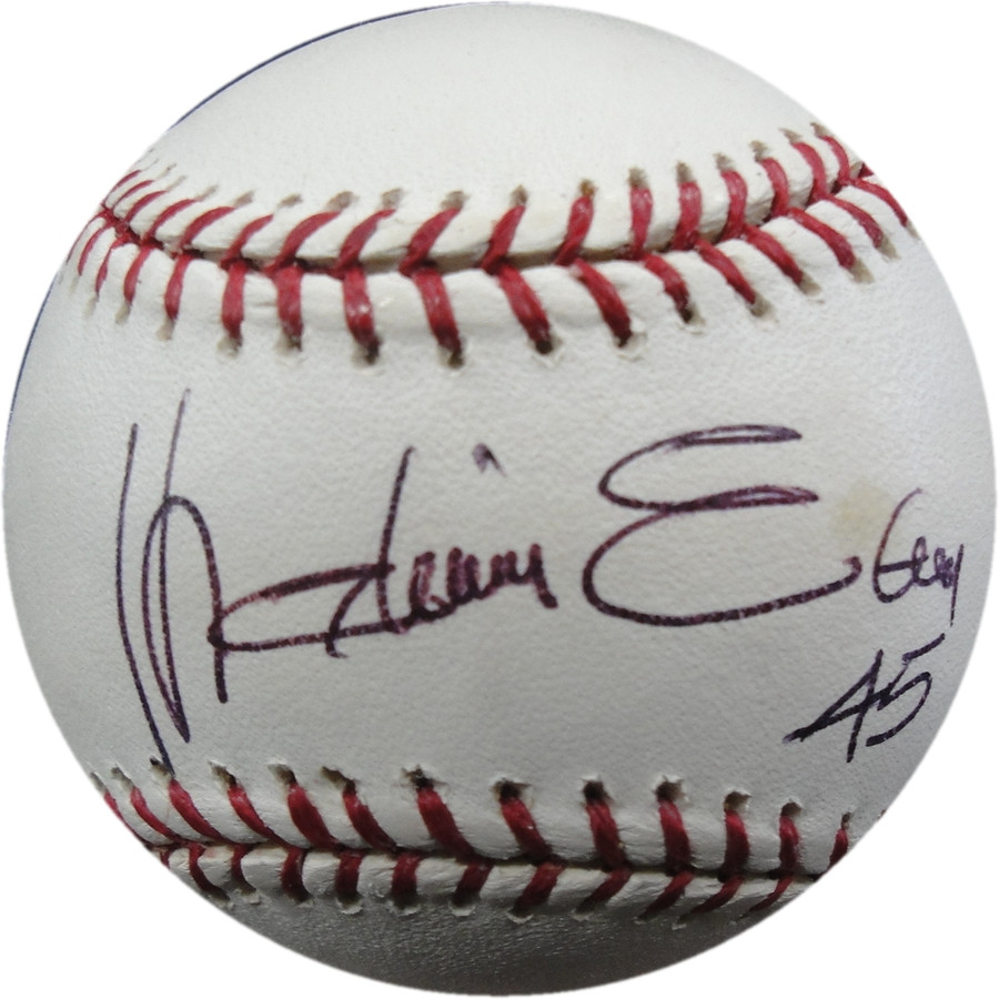 Kelvin Escobar  Hand Signed Official Major League Baseball W/ COA