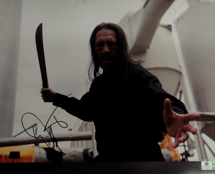 Danny Trejo Hand Signed Autographed 11x14 Photo Sexy Machete JSA U16278