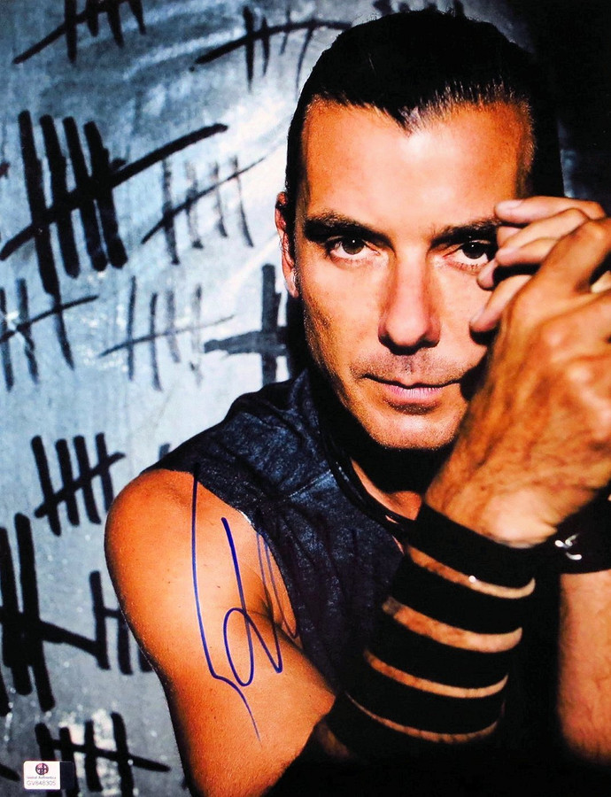 Gavin Rossdale Signed Autographed 11X14 Photo Bush Singer Close-Up GV848305