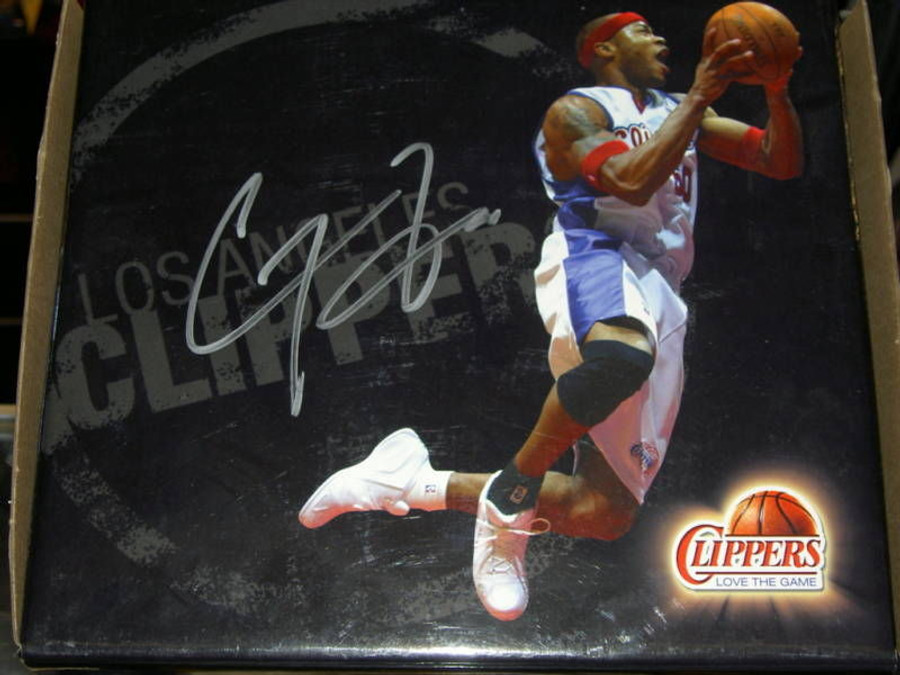 Corey Maggette Autographed Signed Clippers Box