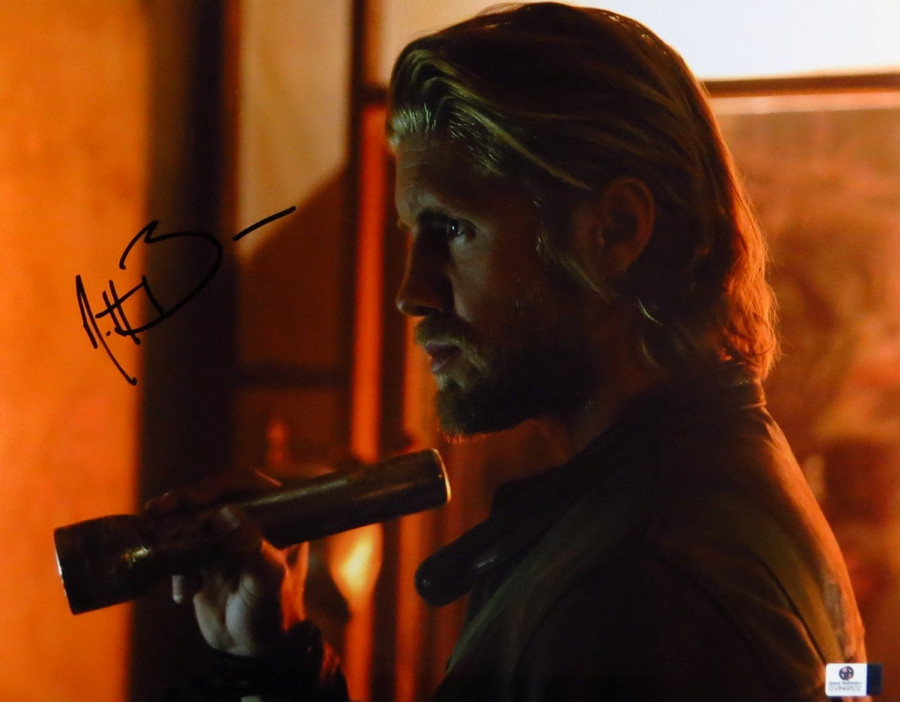 Matt Barr Signed Autographed 11X14 Photo Holding Flashlight GV849502