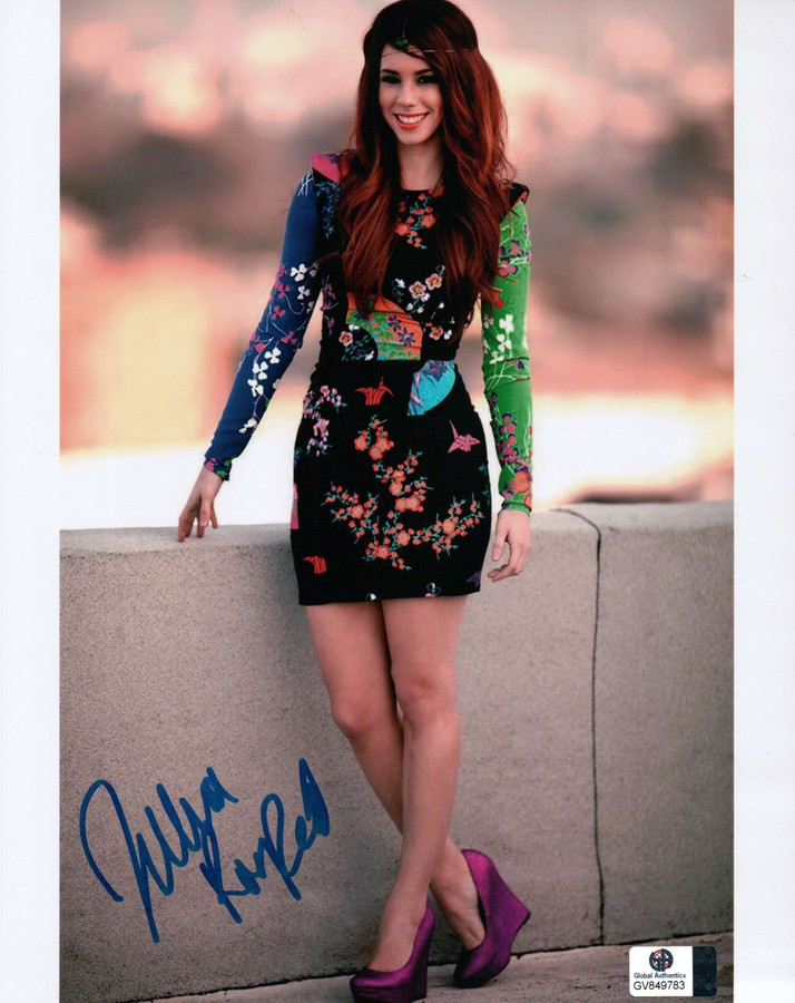 Jillian Rose Reed Signed Autographed 8X10 Photo Gorgeous Sexy Dress GV849783