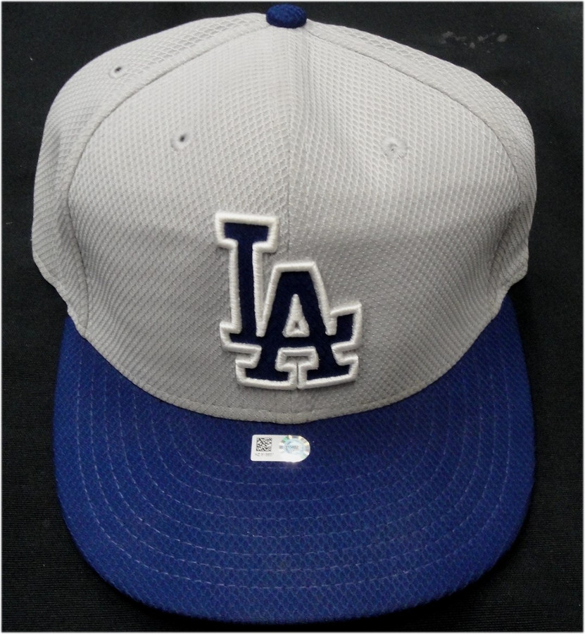 Jesmuel Valentin Los Angeles Dodgers Authentic Team Issued MLB Baseball Hat Cap