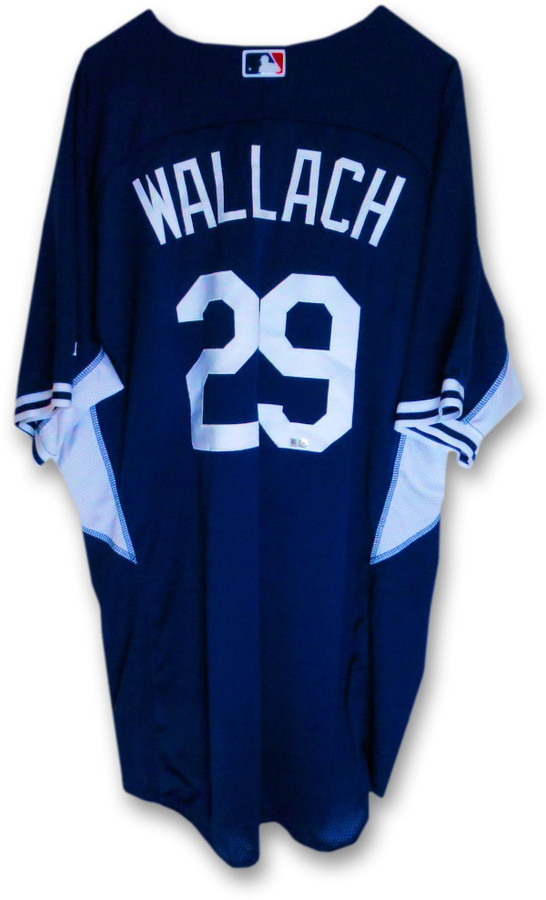 Tim Wallach Dodgers Team Issue Batting Practice Jersey #29 MLB Holo