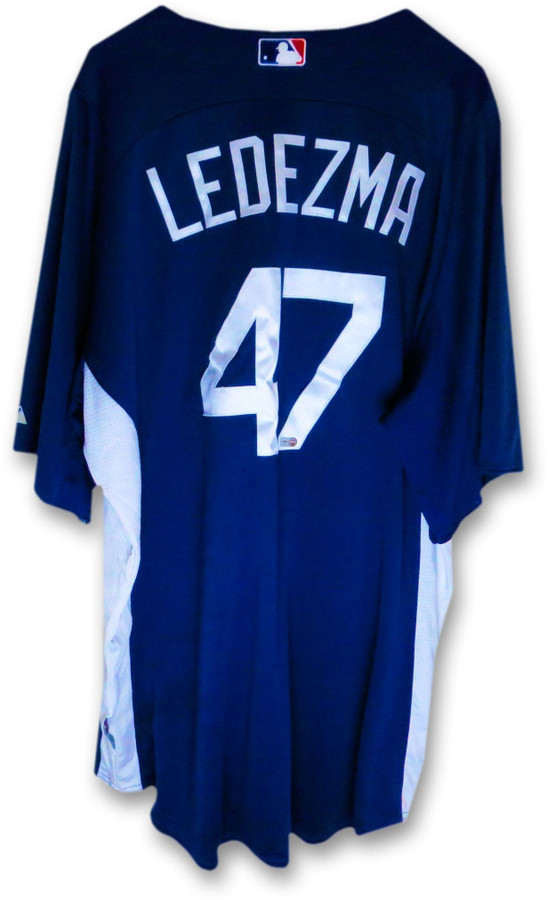 Wilfredo Ledezma Dodgers Team Issue Batting Practice Jersey #47 MLB FJ006862