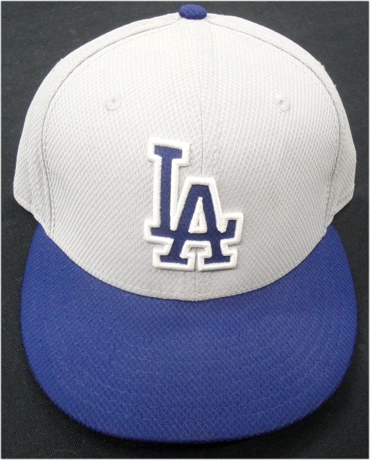 Scott Van Slyke Dodgers #33 Game Used / Team issued Baseball Cap Hat Size 7 1/8